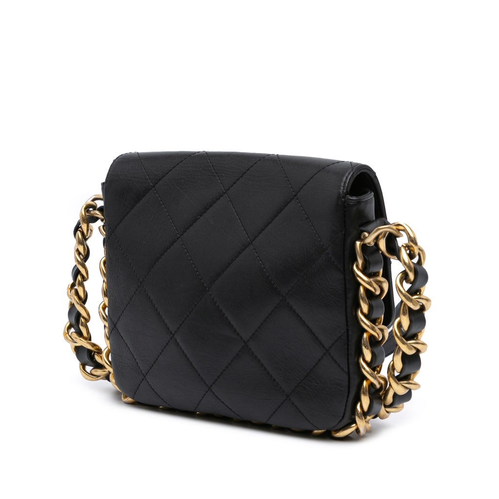Chanel Small Quilted Calfskin Framing Chain Flap - 2