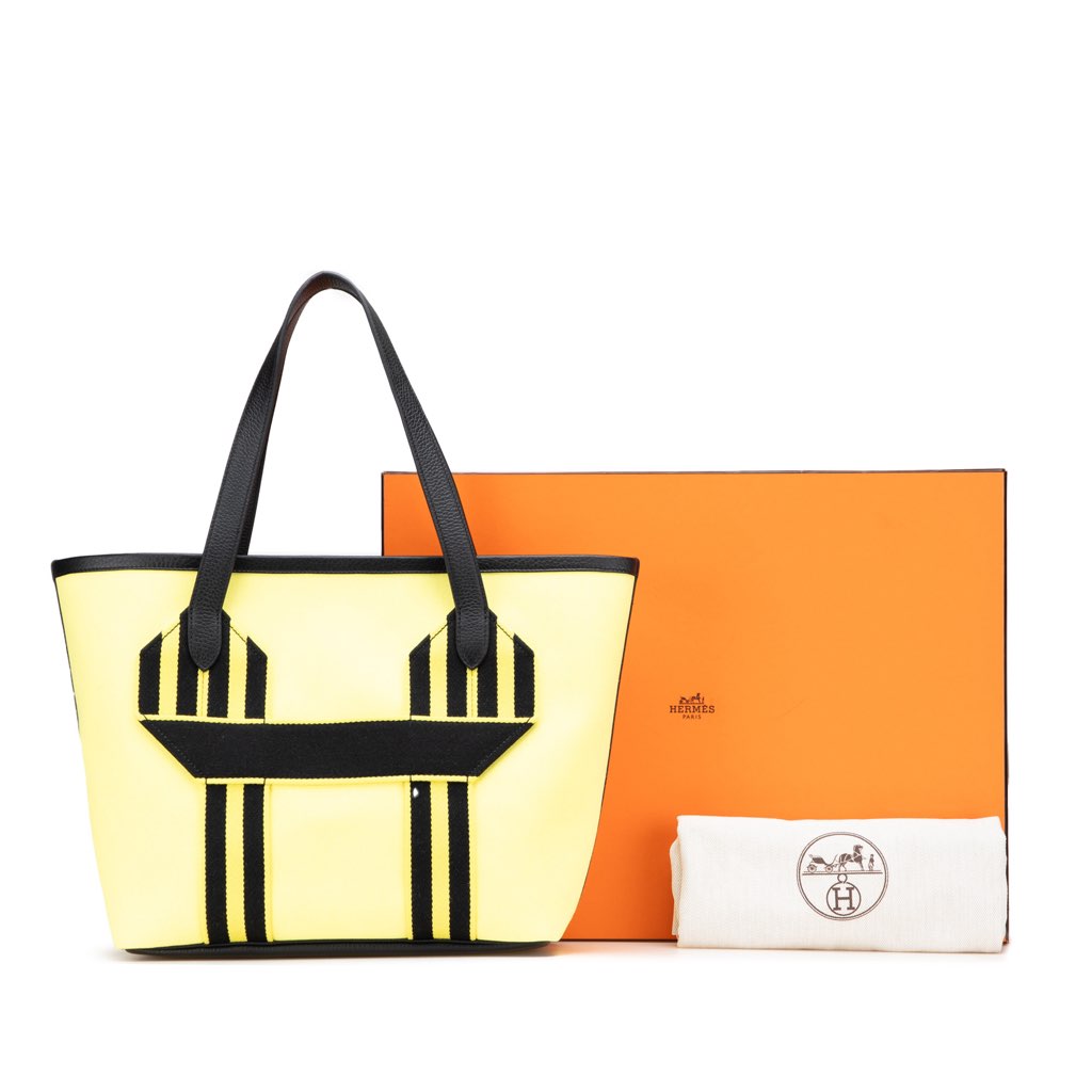 Hermès Toile Pursangle Tote - Image 13