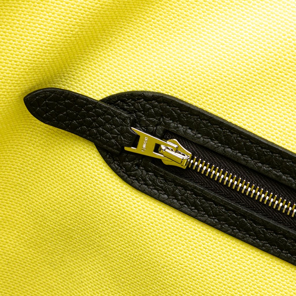 Hermès Toile Pursangle Tote - Detail 1