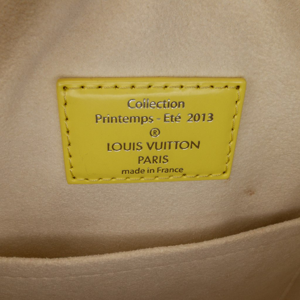 Louis Vuitton Damier Facette Speedy Cube PM - Side view