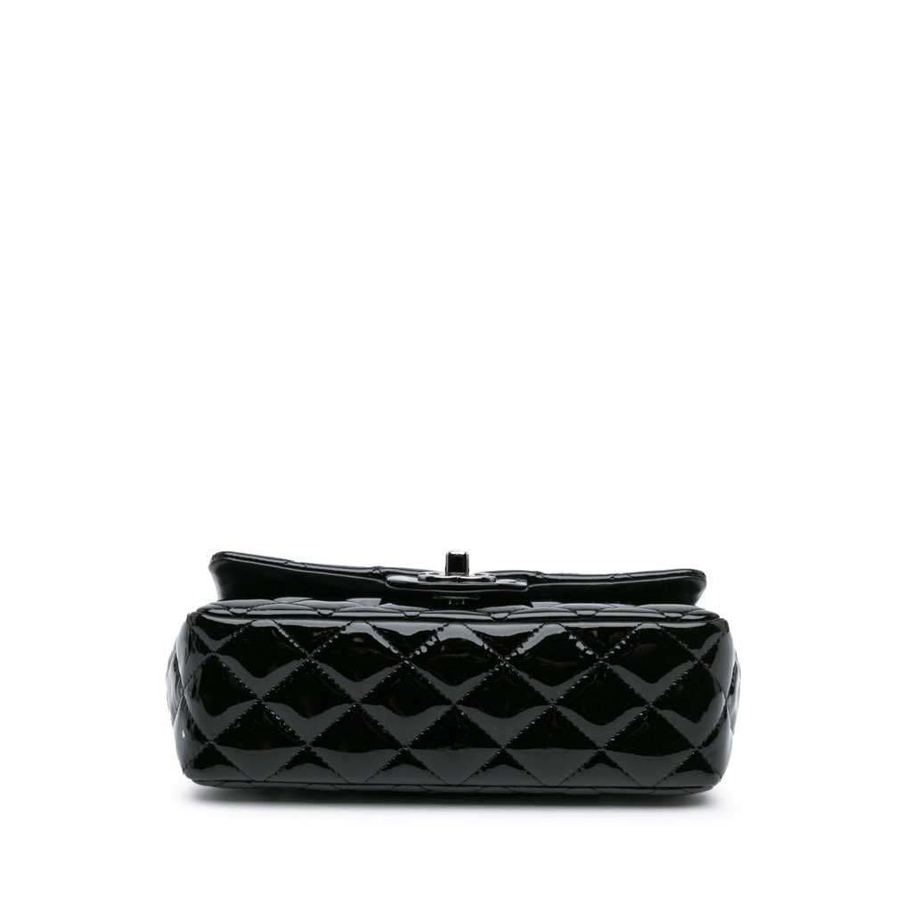 Chanel Mini Rectangular Classic Patent Single Flap - 3