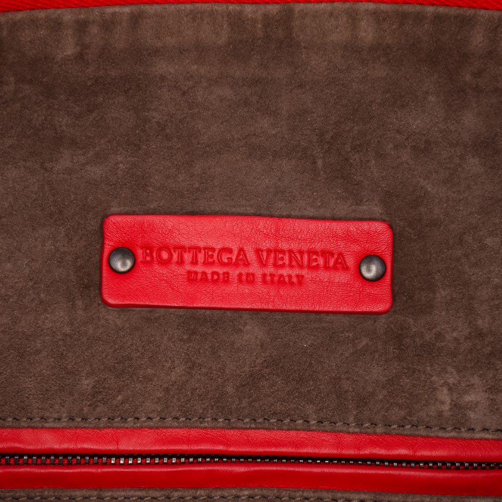 Bottega Veneta Nappa Intrecciato Boston Bag - Side view