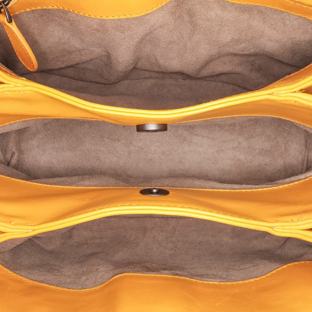 Bottega Veneta Mini Nappa Intrecciato Roma Satchel - 4