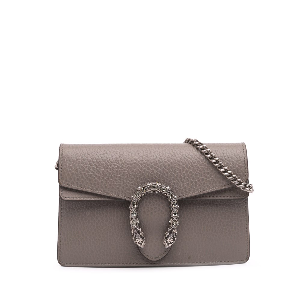 Gucci Super Mini Leather Dionysus Crossbody