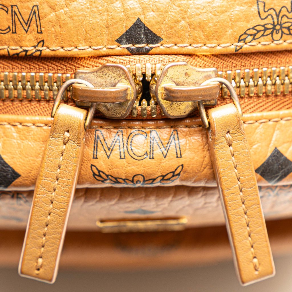 Mcm Small Visetos Coated Canvas Stark Backpack - Image 10