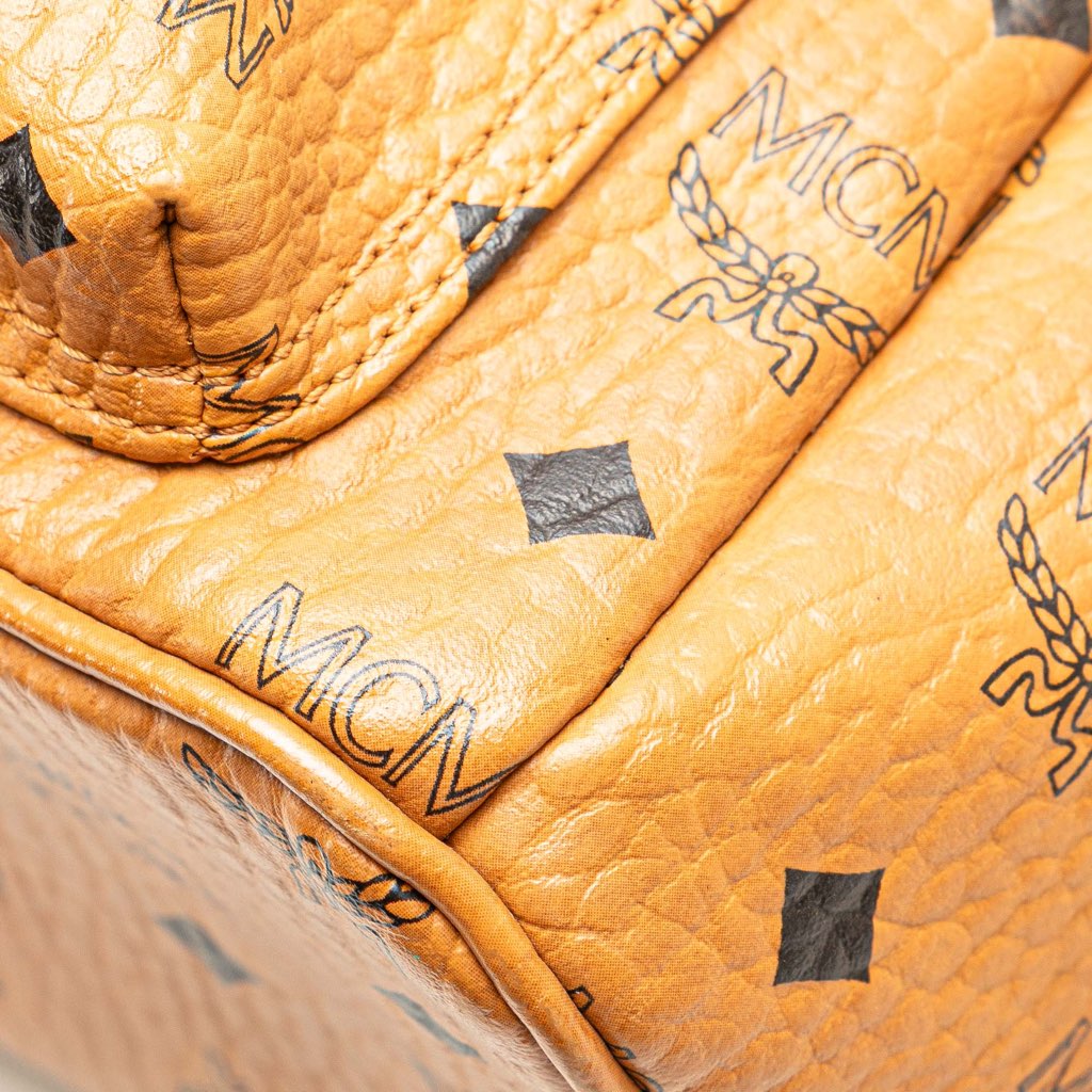 Mcm Small Visetos Coated Canvas Stark Backpack - Image 12