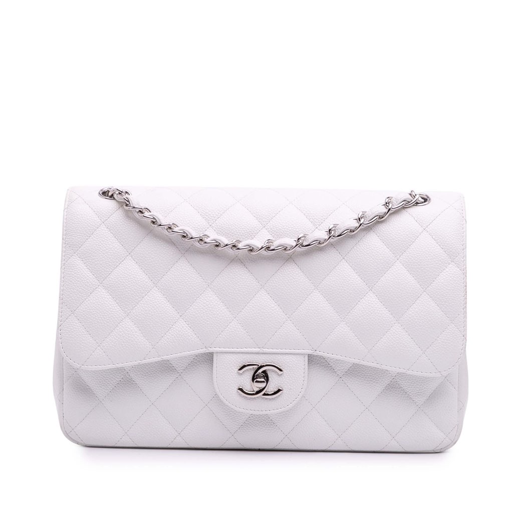 Chanel Jumbo Classic Caviar Double Flap