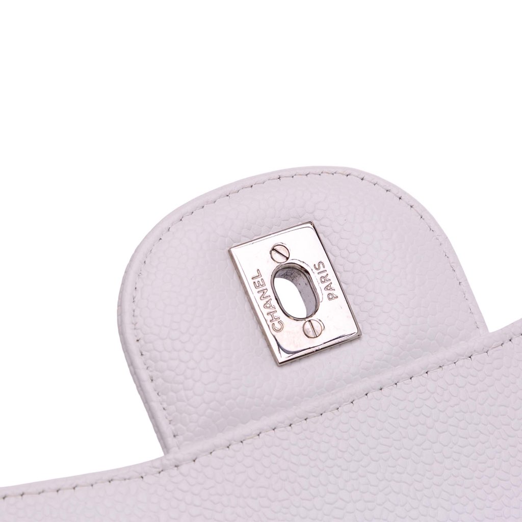 Chanel Jumbo Classic Caviar Double Flap - Image 13