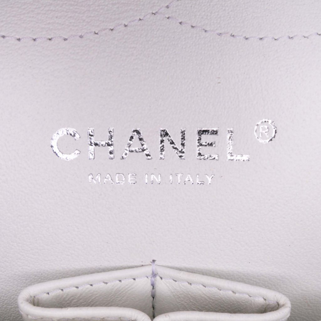 Chanel Jumbo Classic Caviar Double Flap - Side view