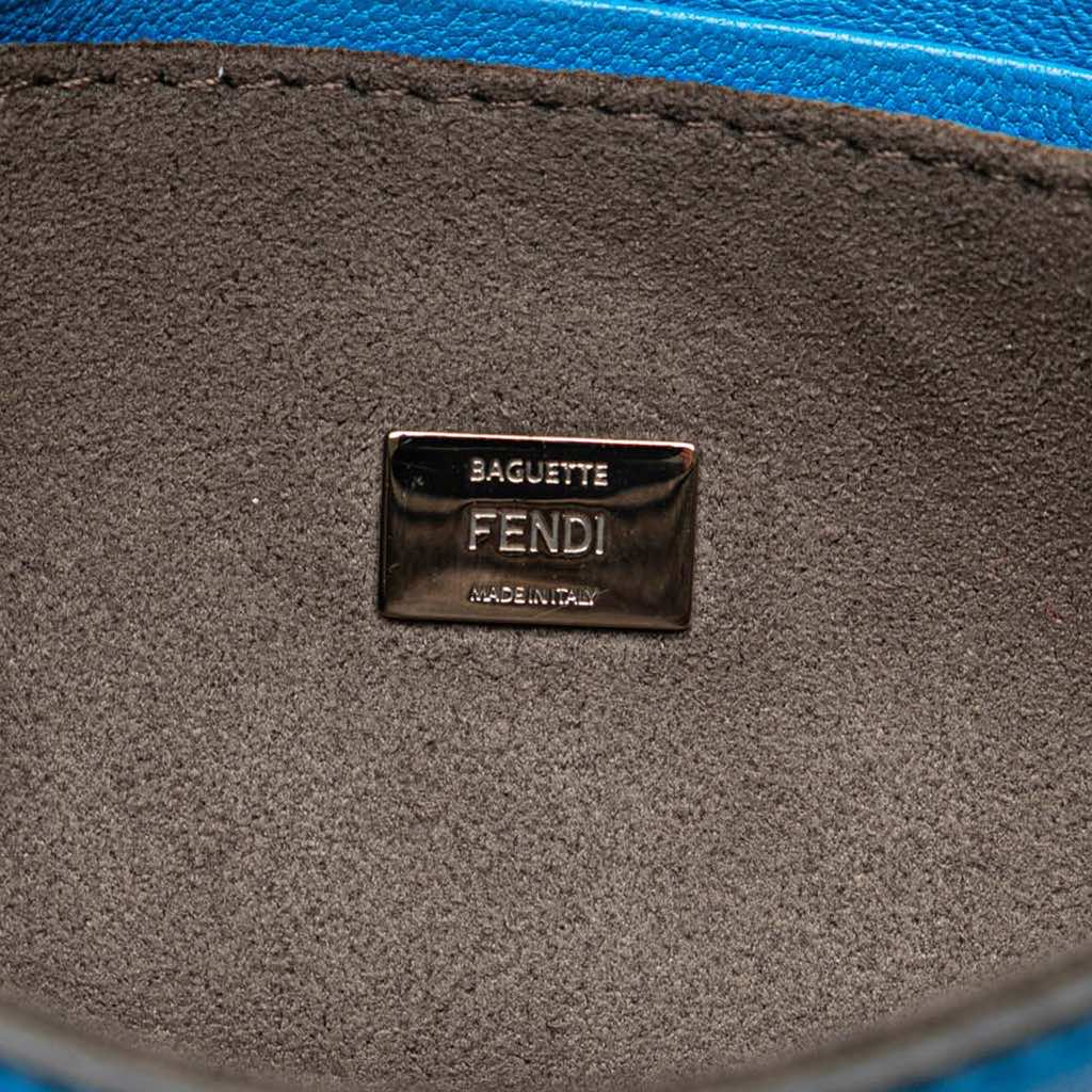 Fendi Micro Leather Monster Baguette Satchel - 5