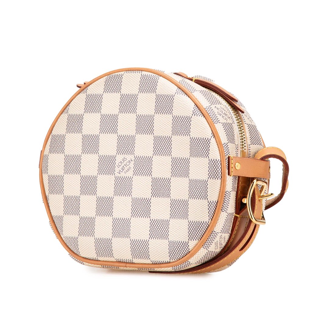 Louis Vuitton Damier Azur Boite Chapeaux Souple PM - Back view