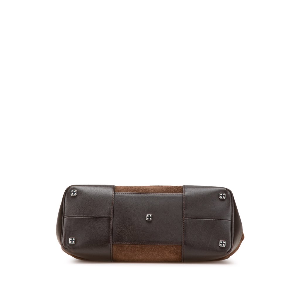 Loewe Suede Fusta 28 Tote - 3