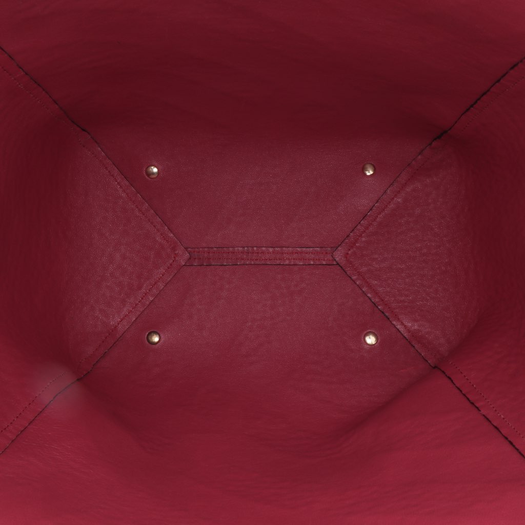 Burberry Small Embossed Grain Check Leather Canterbury Tote - 4