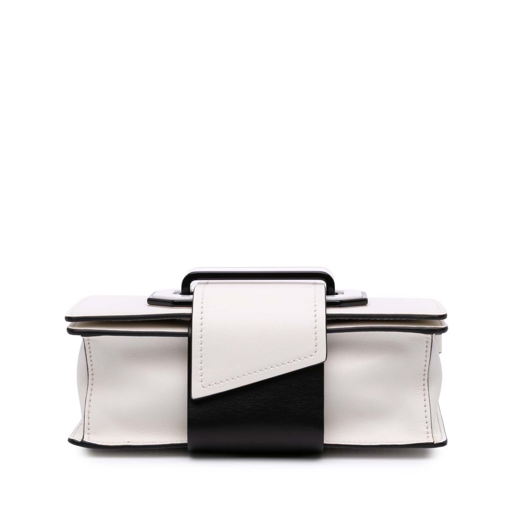 Prada City Calf Plex Ribbon Bag - Image 6