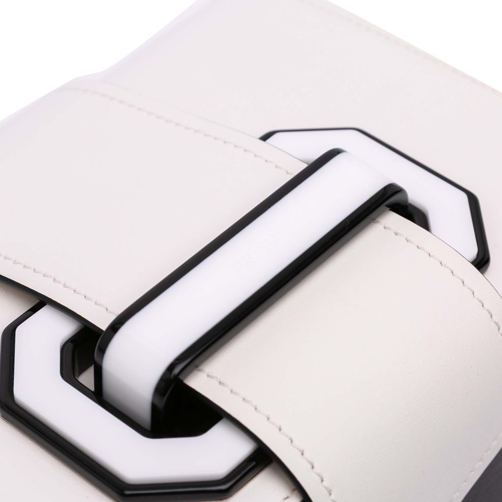 Prada City Calf Plex Ribbon Bag - Detail 2