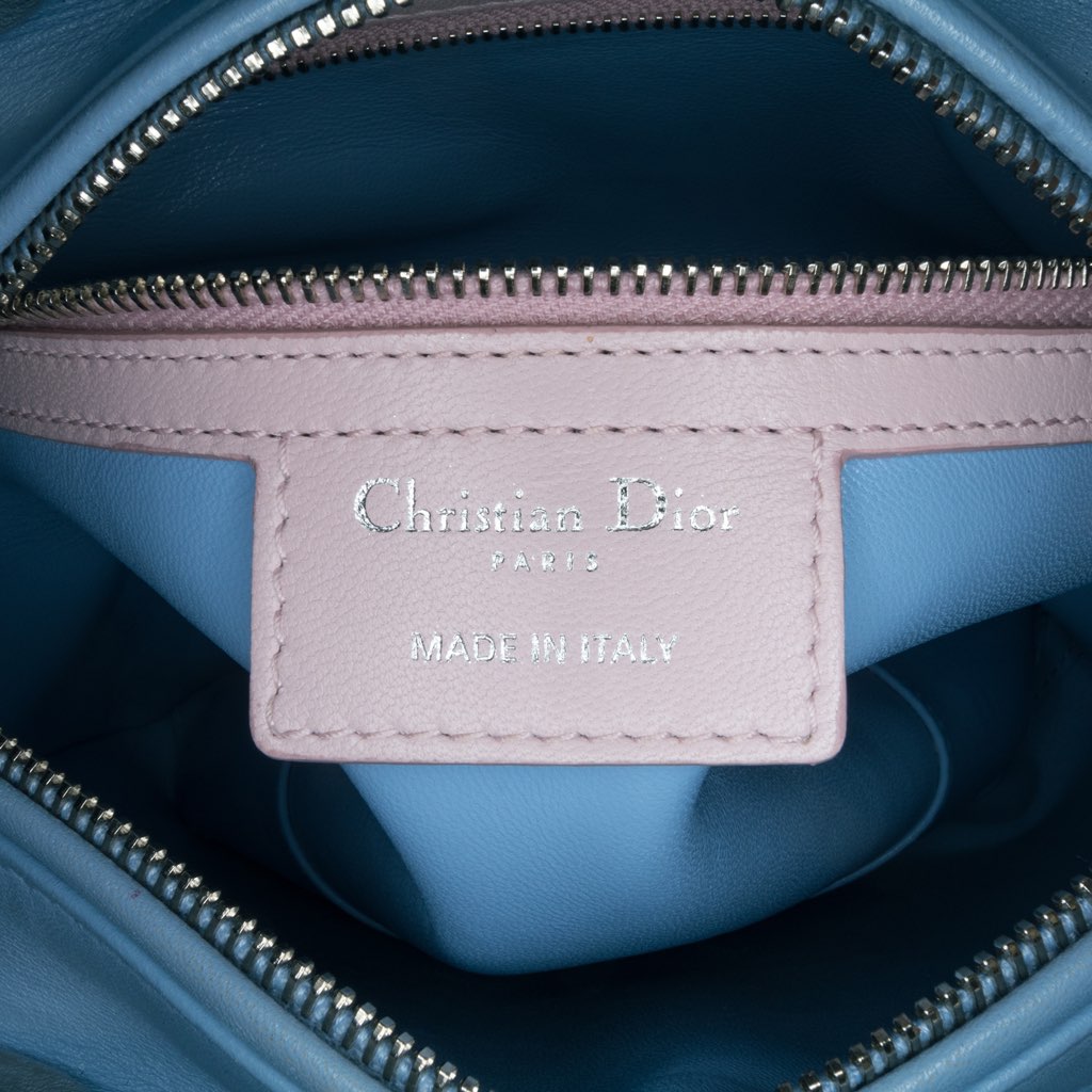 Dior Medium Tricolor Lambskin Cannage Lady Dior - 5