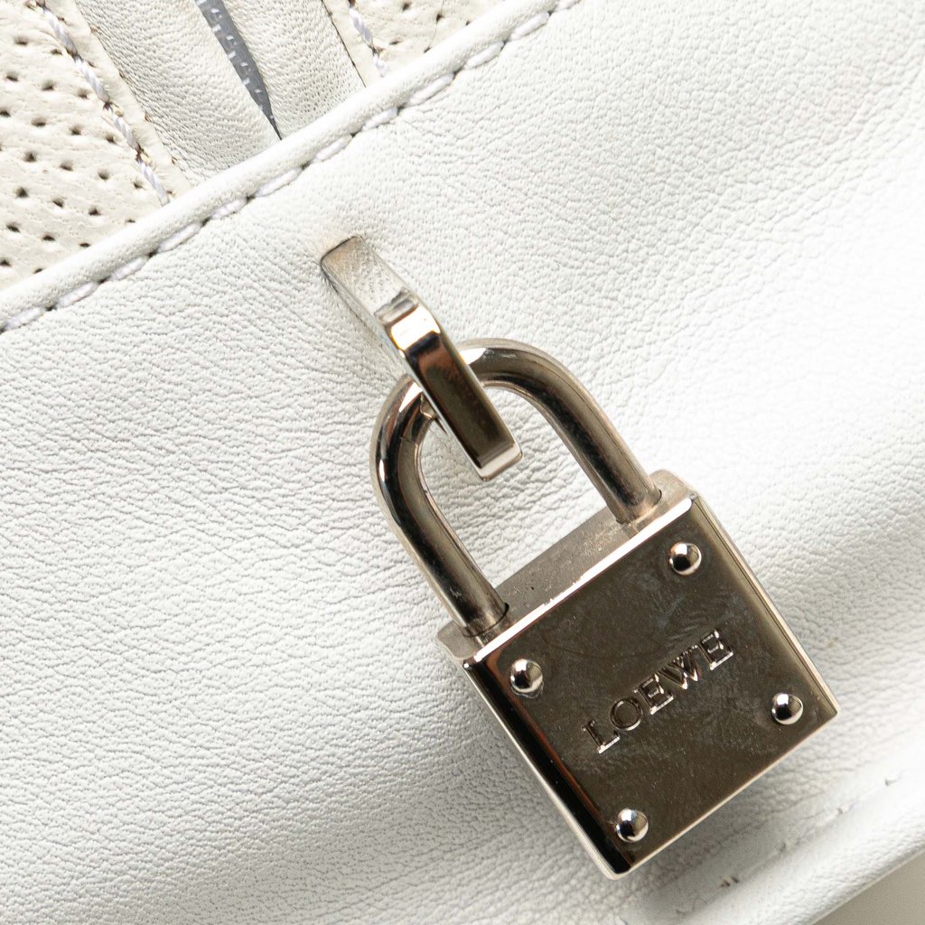 Loewe Perforated Leather Amazona 28 - Image 13