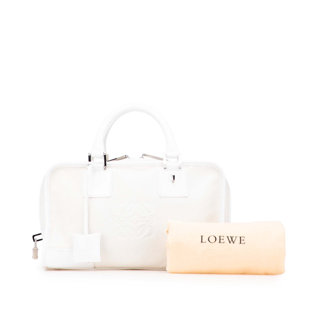Loewe Perforated Leather Amazona 28 - Image 16