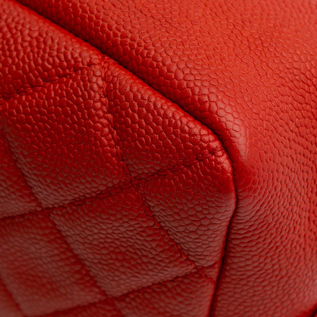 Chanel Medium Quilted Caviar Easy Flap - Image 11