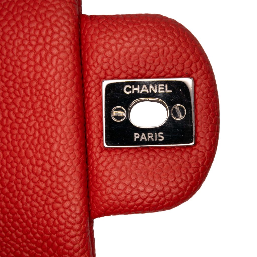Chanel Medium Quilted Caviar Easy Flap - Image 12