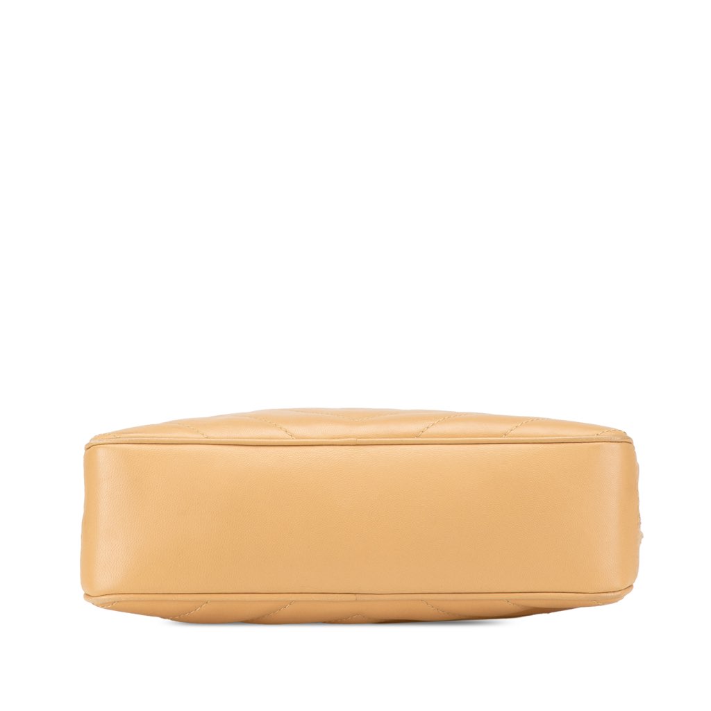 Chanel CC Chevron Quilted Lambskin Chain Shoulder Bag - 3