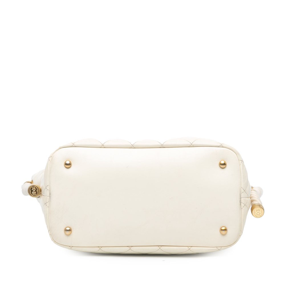 Chanel Crumpled Calfskin En Vogue Rope Satchel - 3