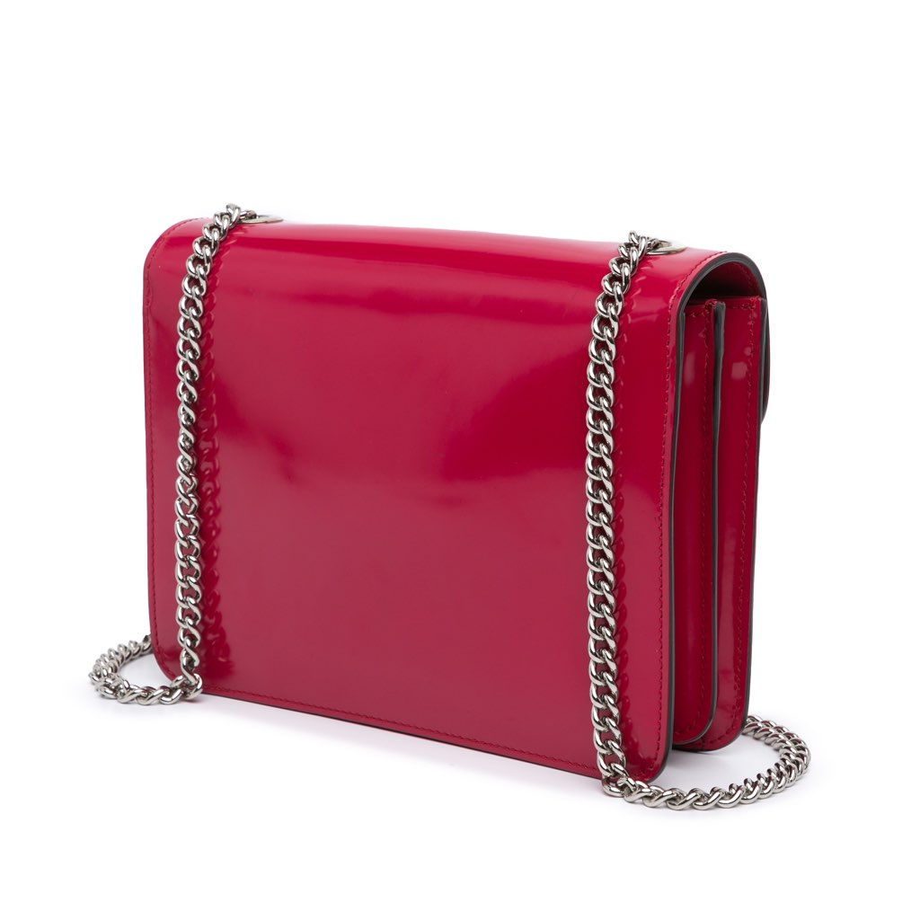 Gucci Small Polished Calfskin Interlocking G Dollar Crossbody - 2