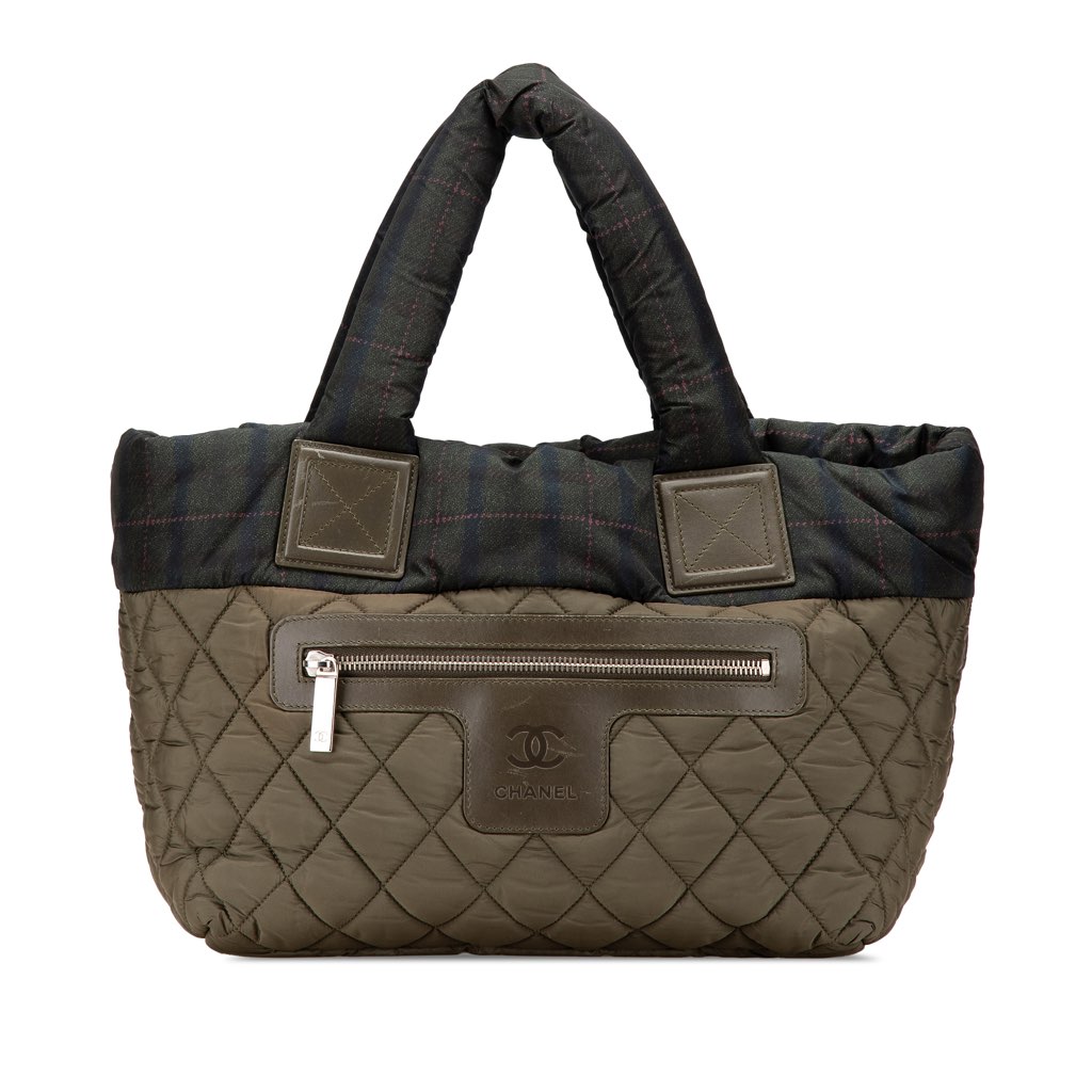 Chanel Small Quilted Nylon Coco Cocoon Tote