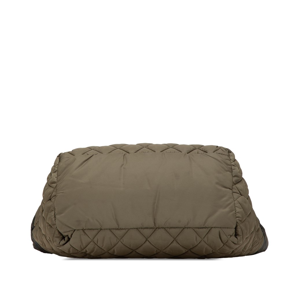 Chanel Small Quilted Nylon Coco Cocoon Tote - 3