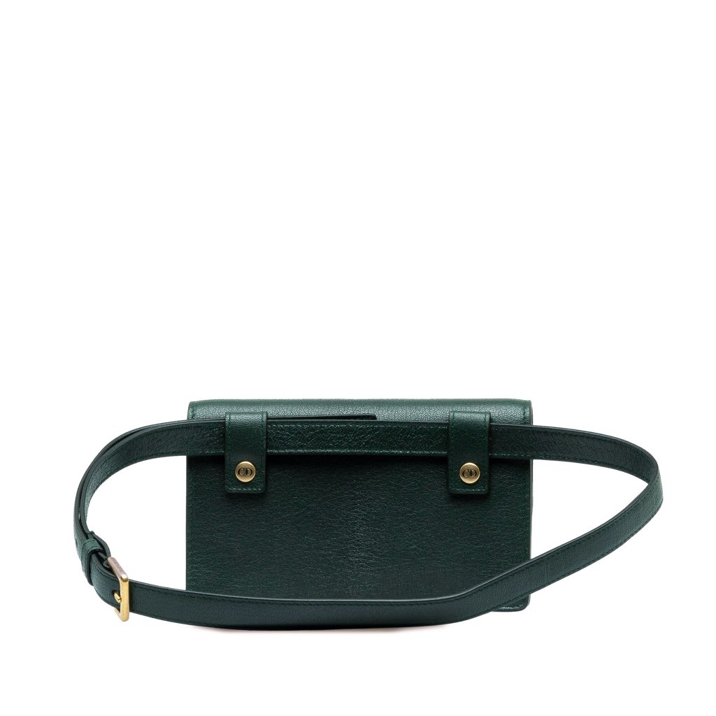 Dior Leather Saddle Belt Bag - 3