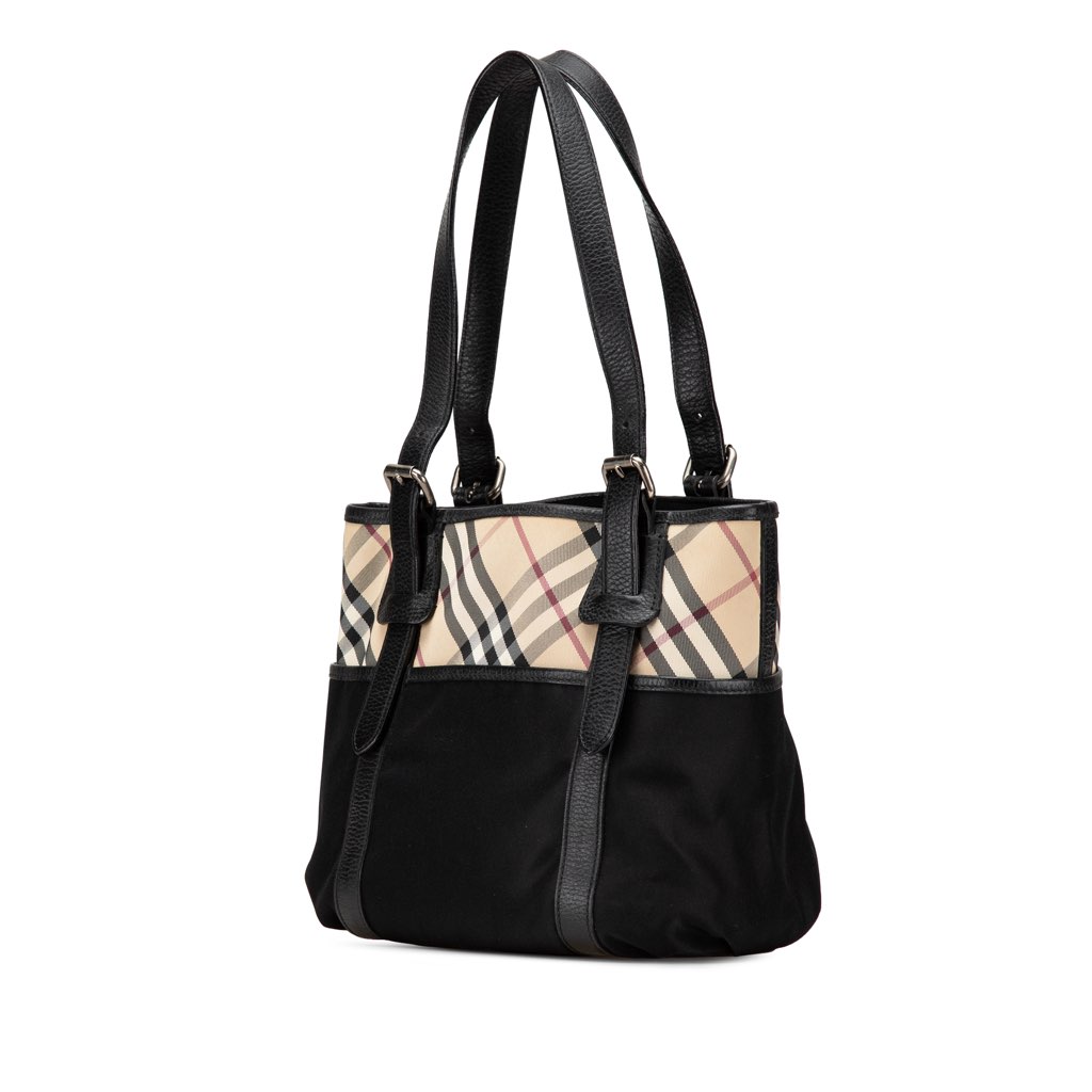 Burberry Nova Check Nylon Tote - 2