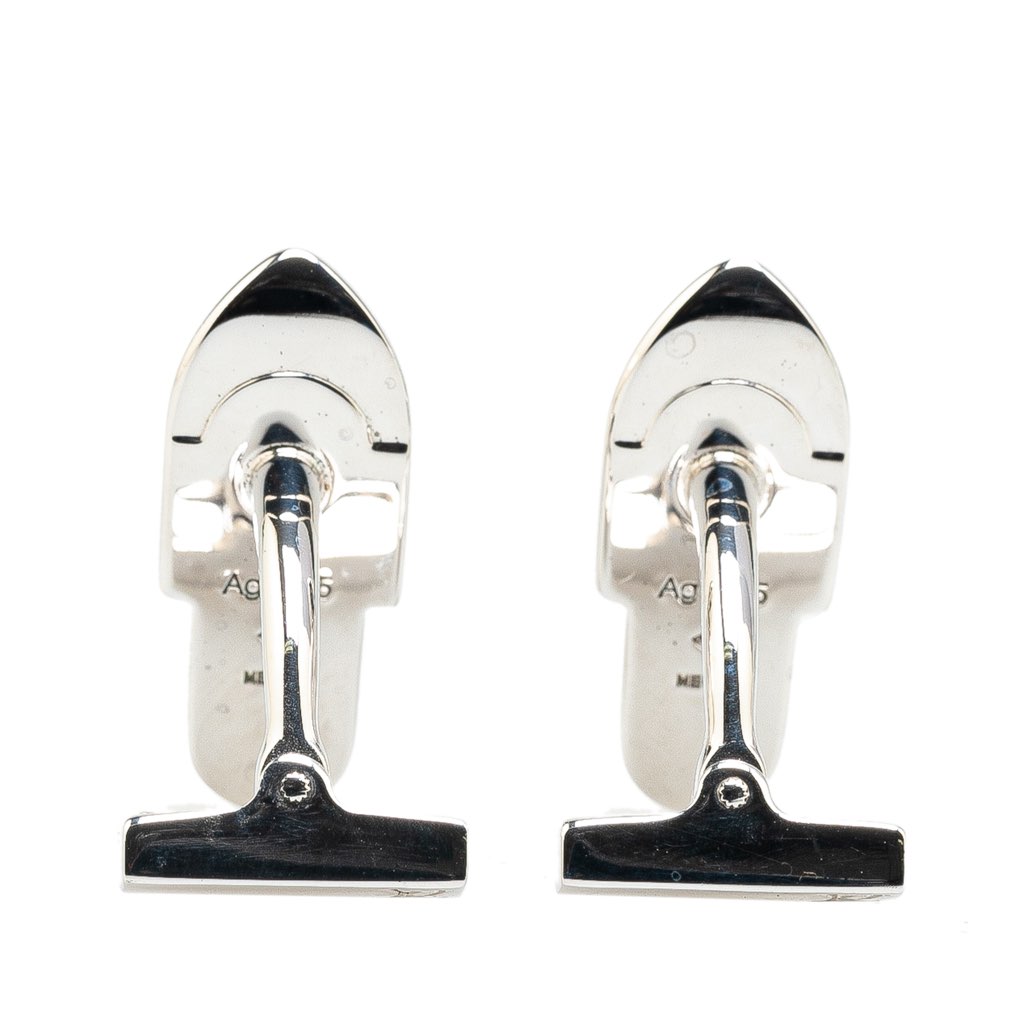 Louis Vuitton Sterling Silver Trunk Latch Cufflinks - 2
