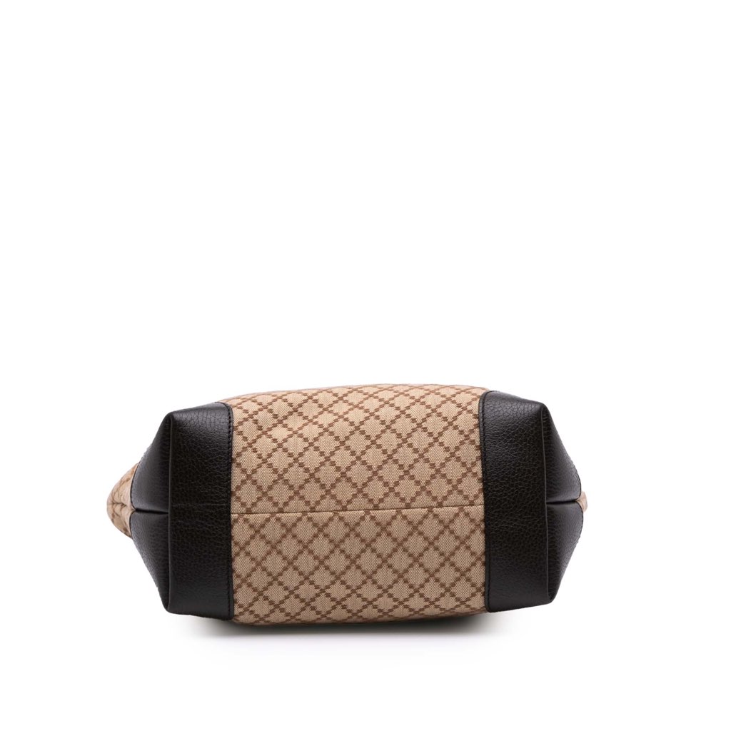 Gucci Diamante Canvas Vertical Charm Tote - 3