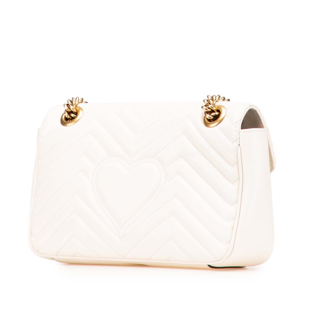 Gucci Small GG Marmont Matelasse Leather Flap Crossbody - 2