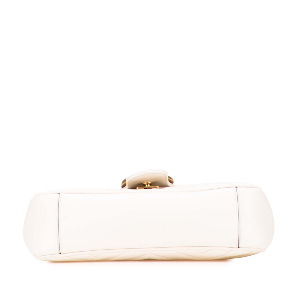 Gucci Small GG Marmont Matelasse Leather Flap Crossbody - 3