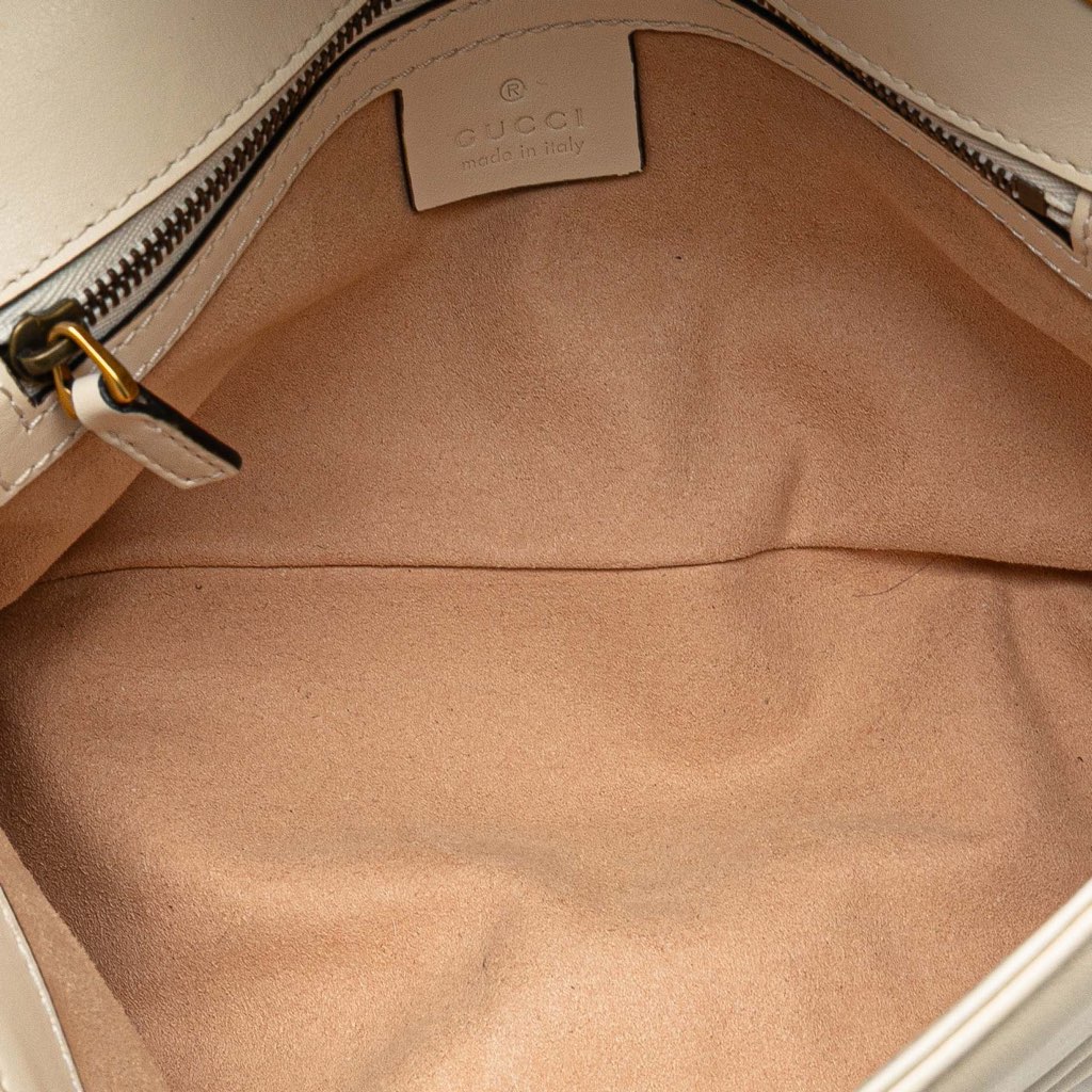 Gucci Small GG Marmont Matelasse Leather Flap Crossbody - 4