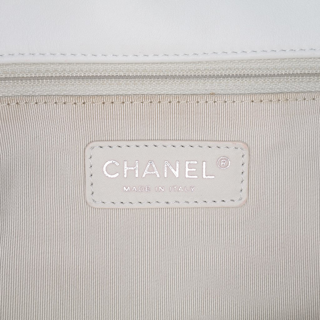 Chanel Jumbo Calfskin Canebiers Net Flap - 5