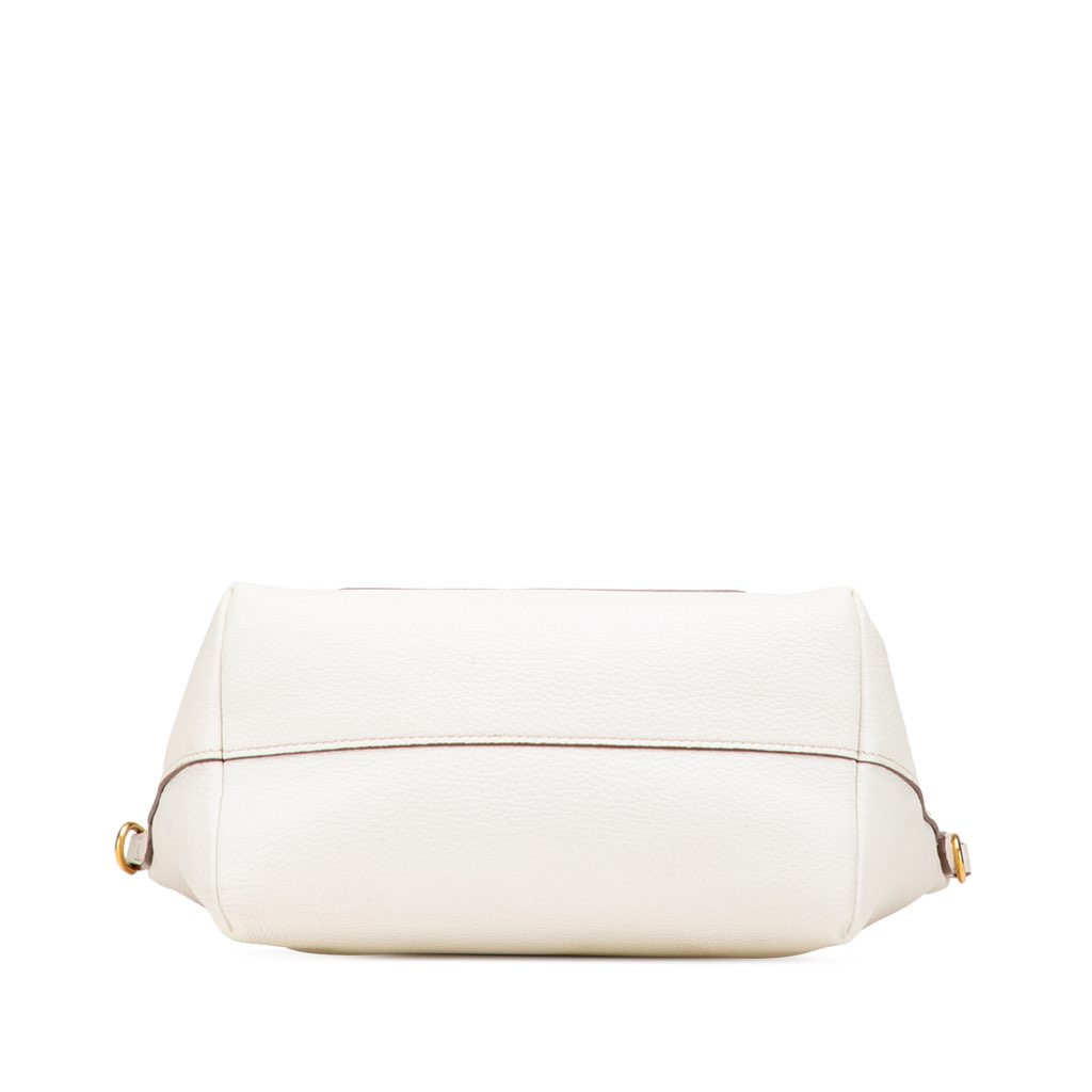 Prada Vitello Daino Front Pocket Tote - Image 6