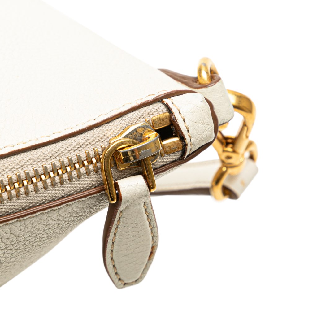 Prada Vitello Daino Front Pocket Tote - Image 11