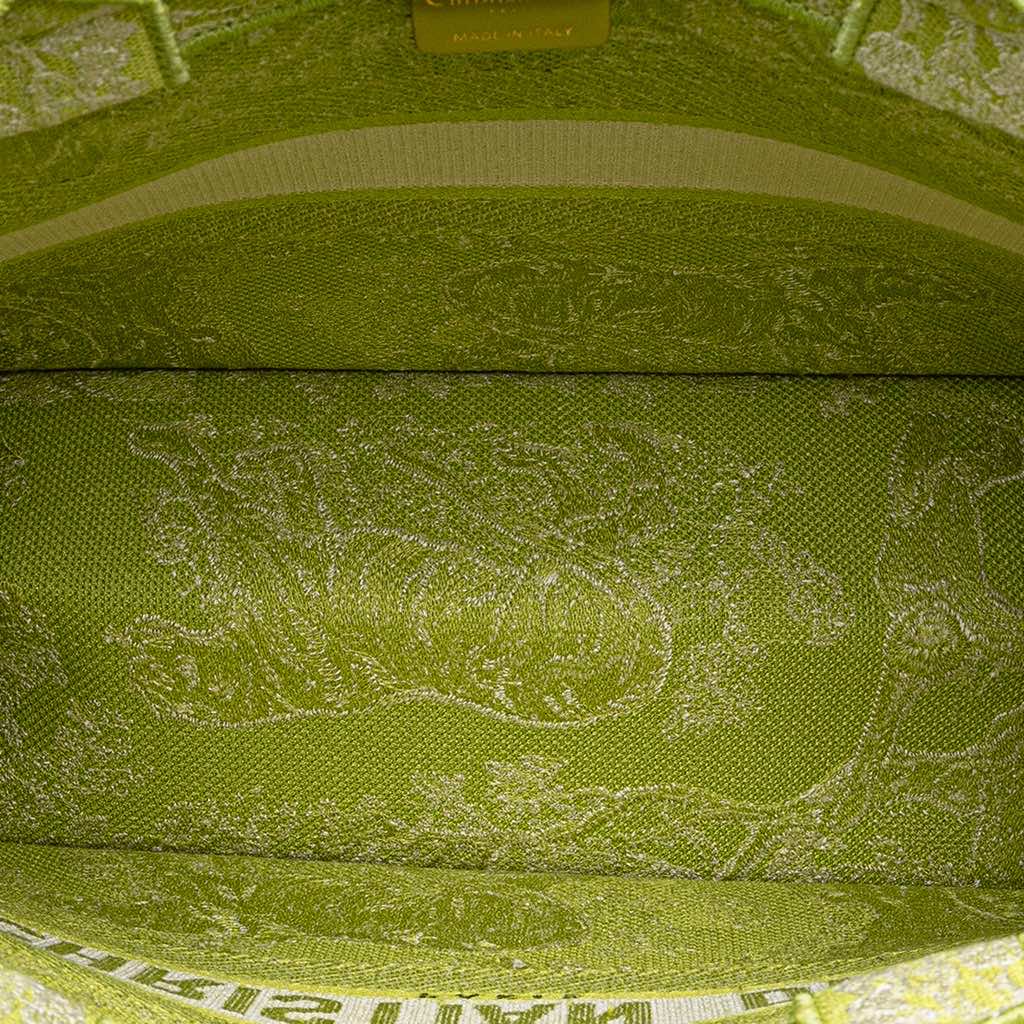 Dior Medium Canvas Embroidered Dioriviera Toile De Jouy Book Tote - 4