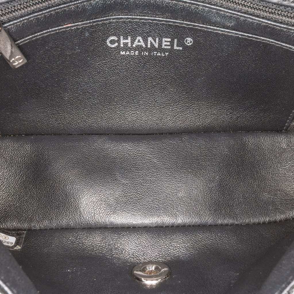 Chanel Mini Rectangular Bicolor Patent Leather Flap Bag - 4