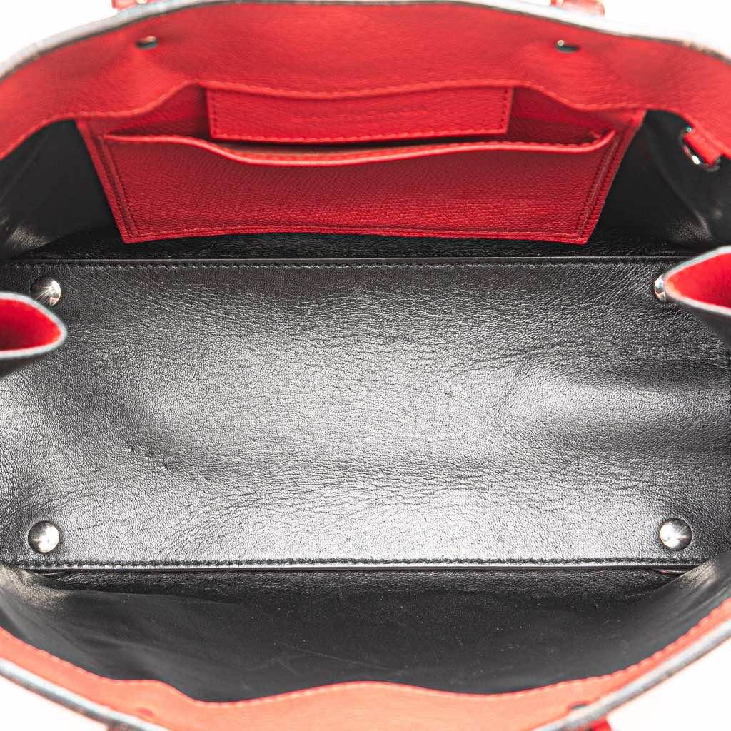 Balenciaga Mini Leather Papier A6 Zip Around Satchel - 4