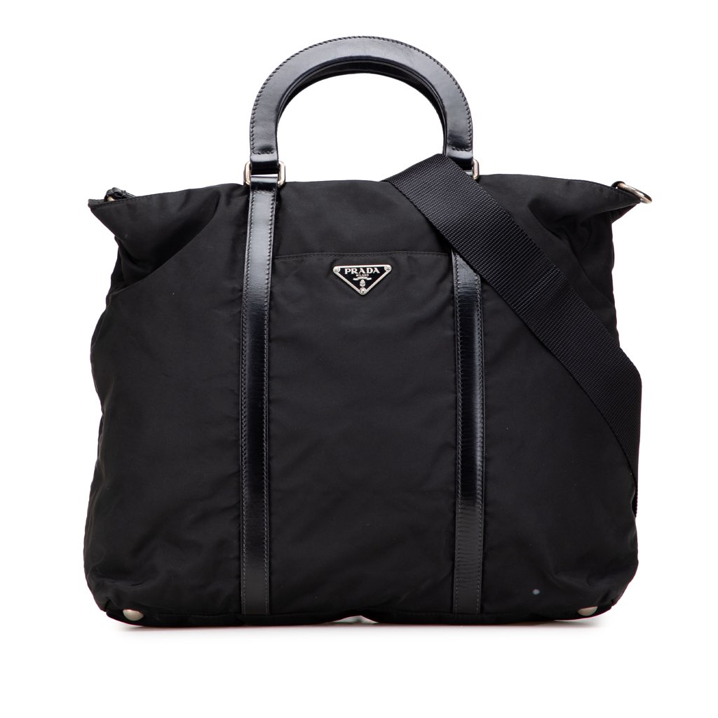 Prada Tessuto Convertible Tote