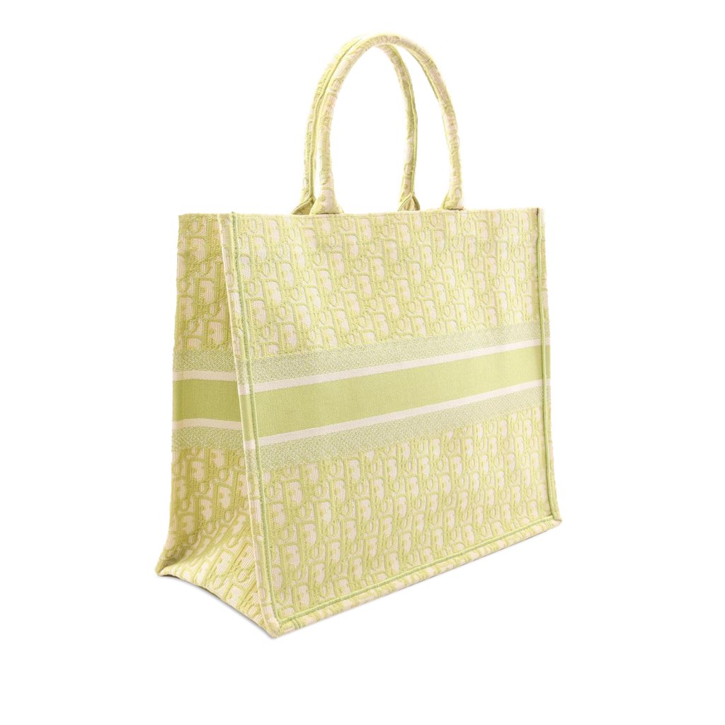 Dior Large Oblique Canvas Book Tote - 2
