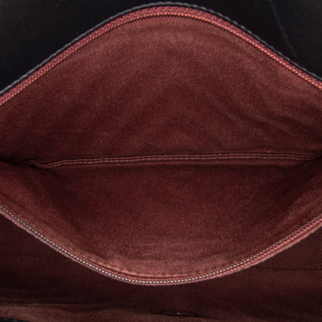 Chanel Jumbo Classic Chevron Lambskin Double Stitch Single Flap - 5