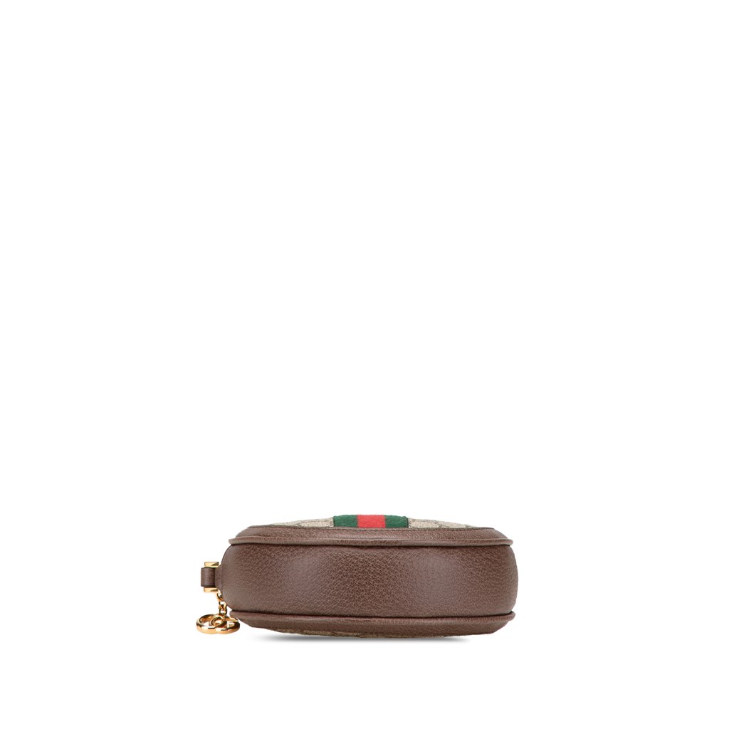 Gucci GG Supreme Ophidia Round Clutch - 3