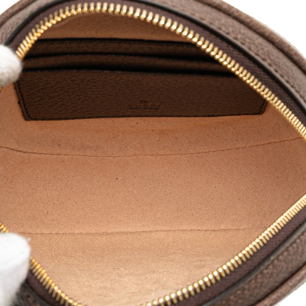 Gucci GG Supreme Ophidia Round Clutch - 4
