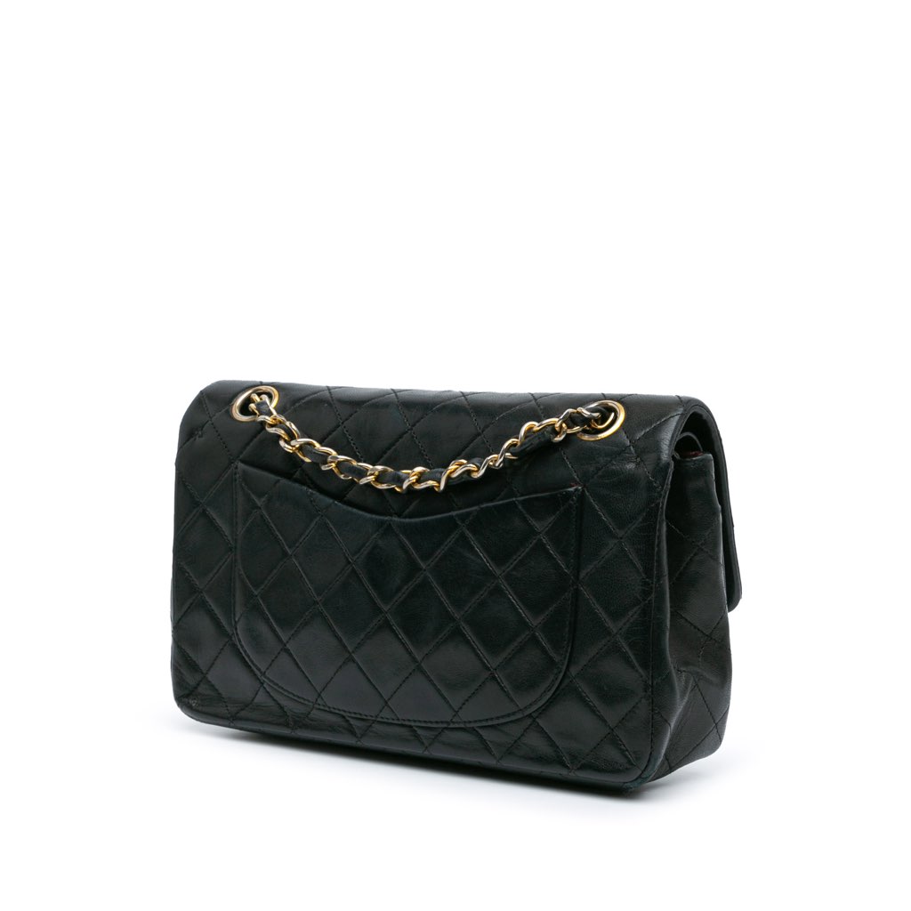 Chanel Small Classic Lambskin Double Flap - 2