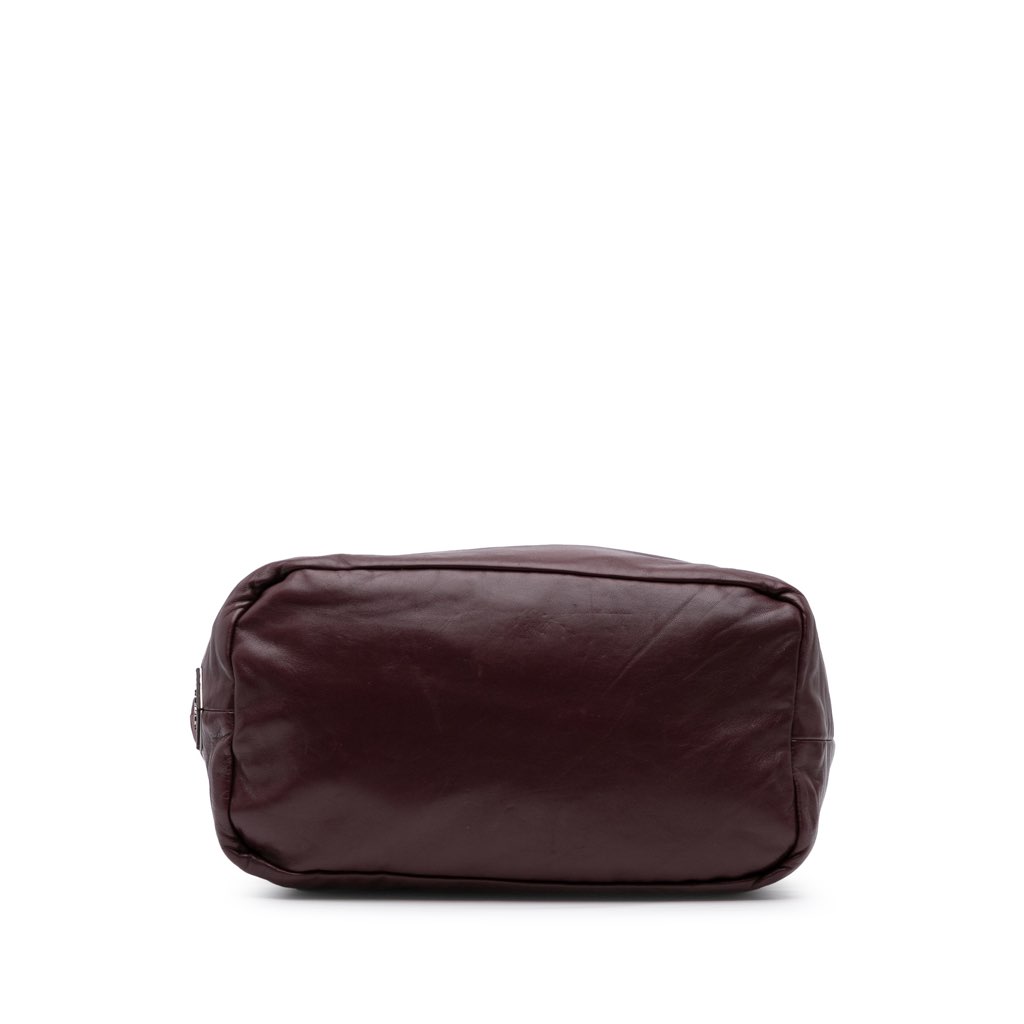 Prada Tessuto and Nappa Reversible Satchel - Image 6