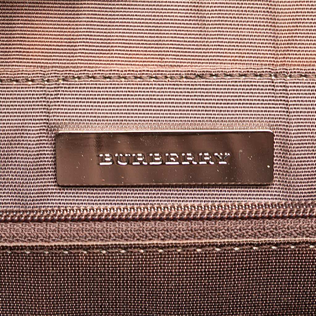 Burberry House Check Canvas Handbag - 5